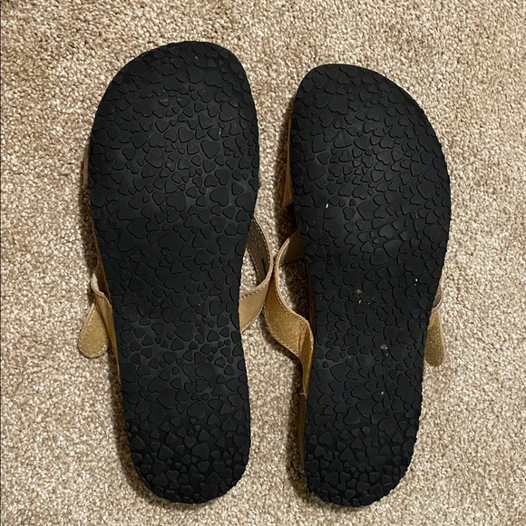 Tatami Birkenstock Tan Leather Sandals 40 - Picture 4 of 6